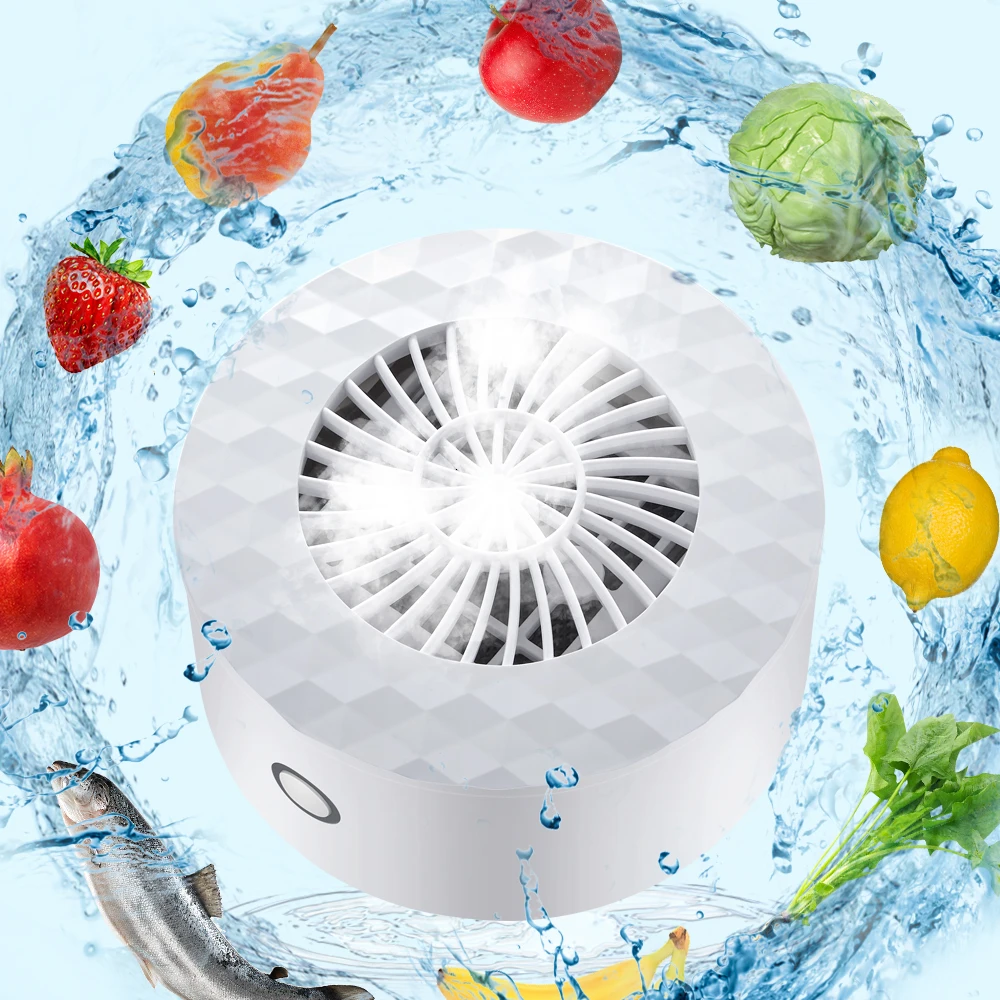 wholesale Eraclean Wireless mini vegetable washer vegetable mini washer Hydroxyl Generator Vegetable Cleaner
