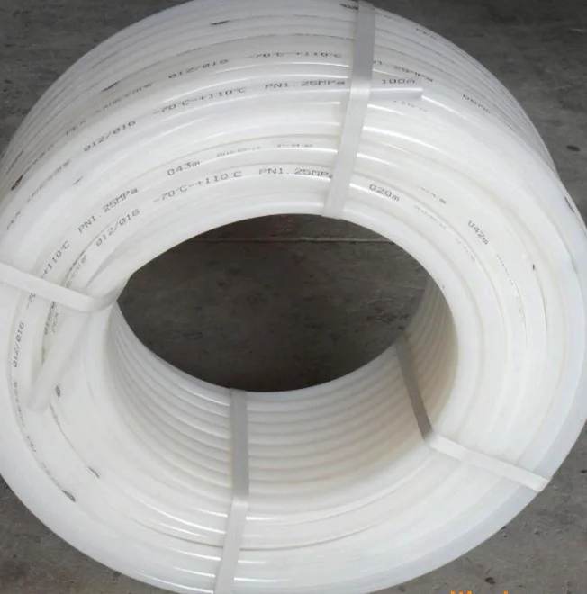 Manufacturers produceDN32 white floor heating pipe PERT floor heating pipe is heat-resistant and cold-resistant   plumbing pipe