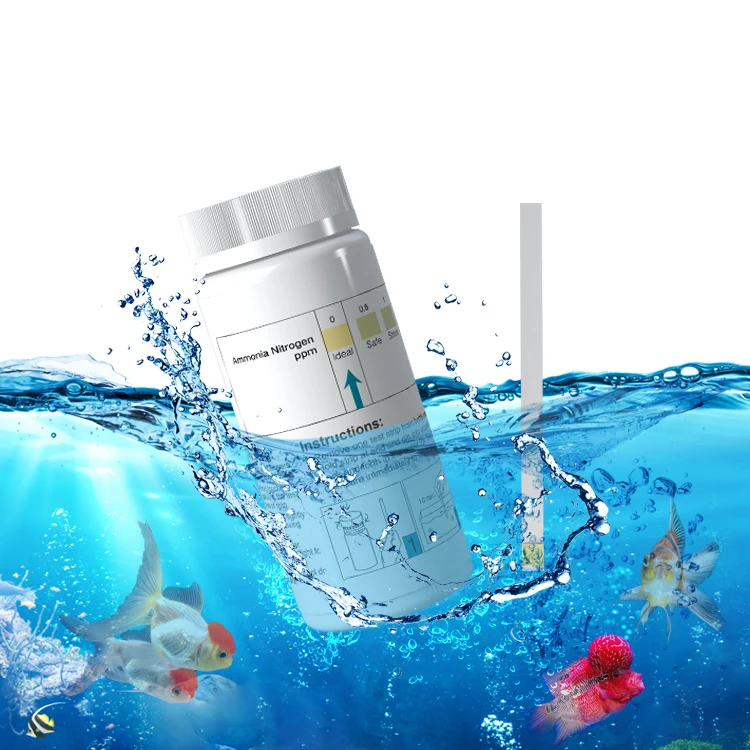 Ammonia test strips fish tank aquarium test kit