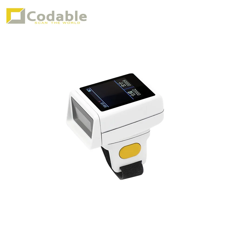 Codable RS7300 BL Mini Laser Ring Wearable Barcode Scanner Wireless for laptop iphone
