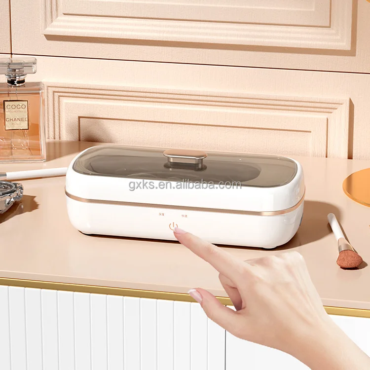 Home Electronic Portable Ultrasonic Cleaner Jewelry Watch Glasses Digital Cleaning Machine UV Ultrasonic Cleaner
