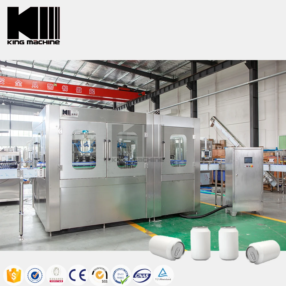 China Supplier Beer Can Filling Sealing Machine Machinery