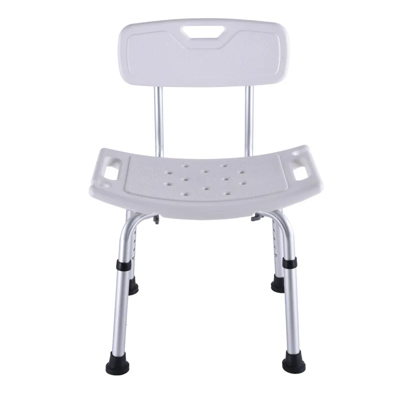 Aluminum Medical Shower Seat Chair Bench Folding Bath Stool for Adjustable Pregnant Women Special Bath Chair
