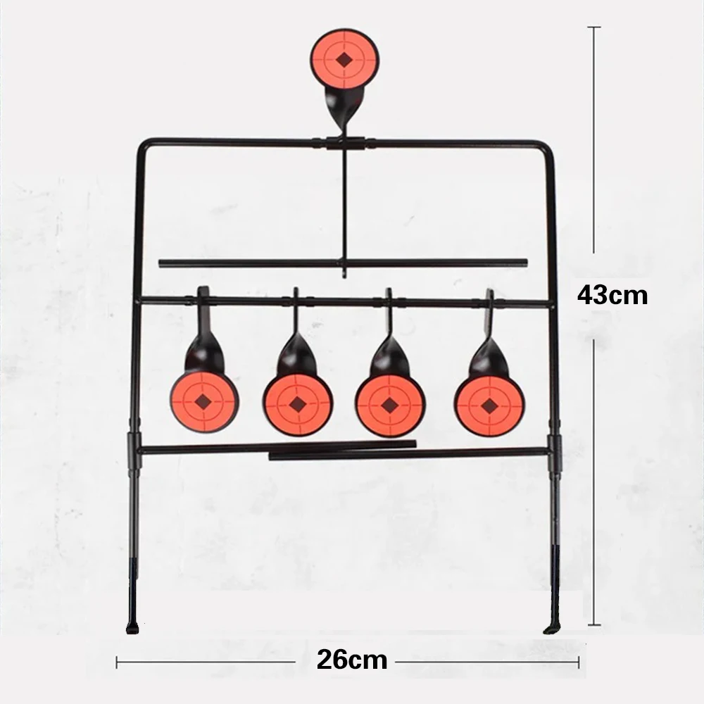 Portable Design Paintball Targets 5 Outdoor Ranger Shooting & Hunting Spots Resets Easily Fixed with ground nails