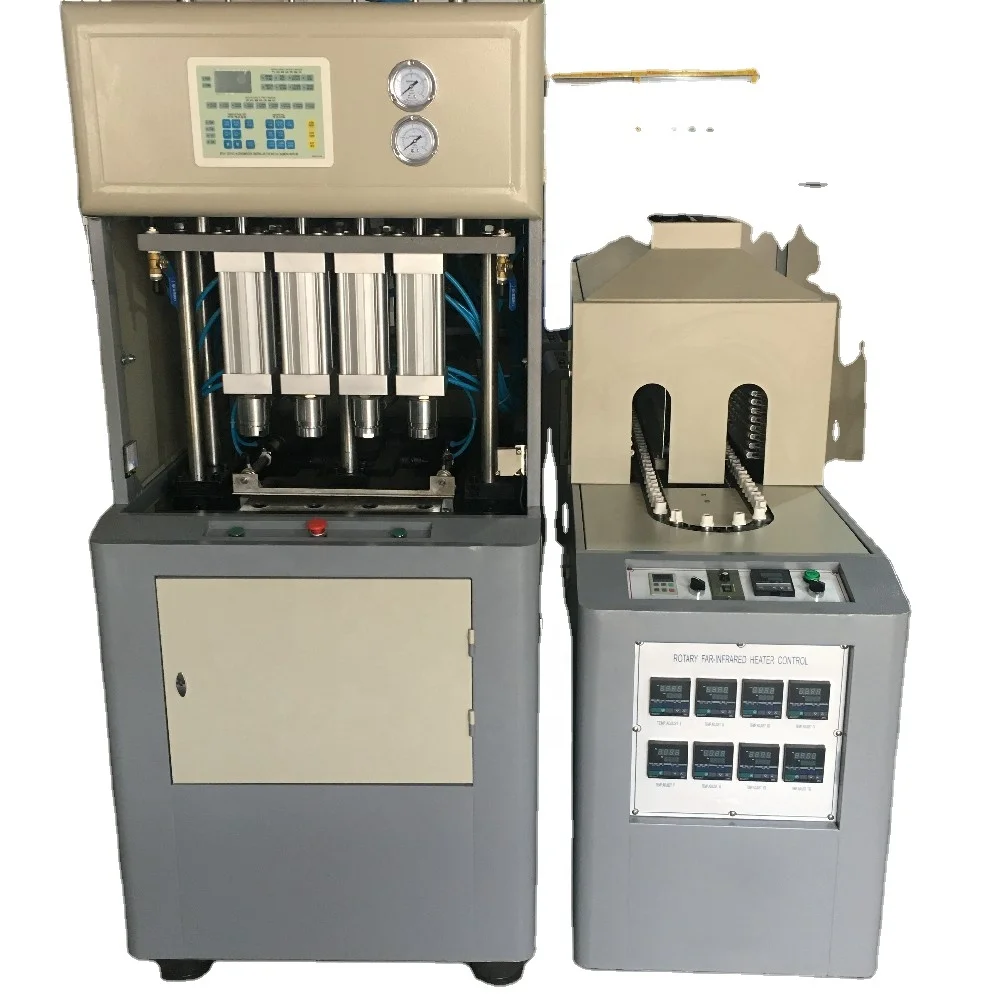 Машина для выдувания бутылок с водой 2000bph 4cav pet