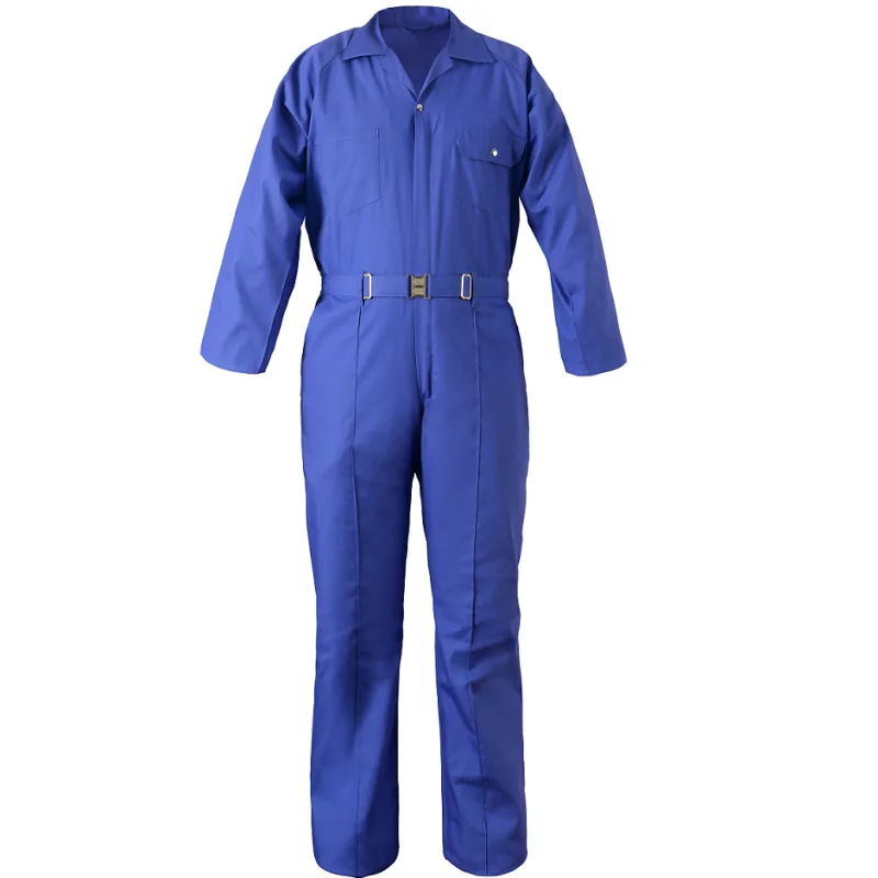 Anti-fire Anti-heat Polyester Poplin Safety Flight Suit Coverall  Pilot Suit Flight Coverall Safety Working Suit