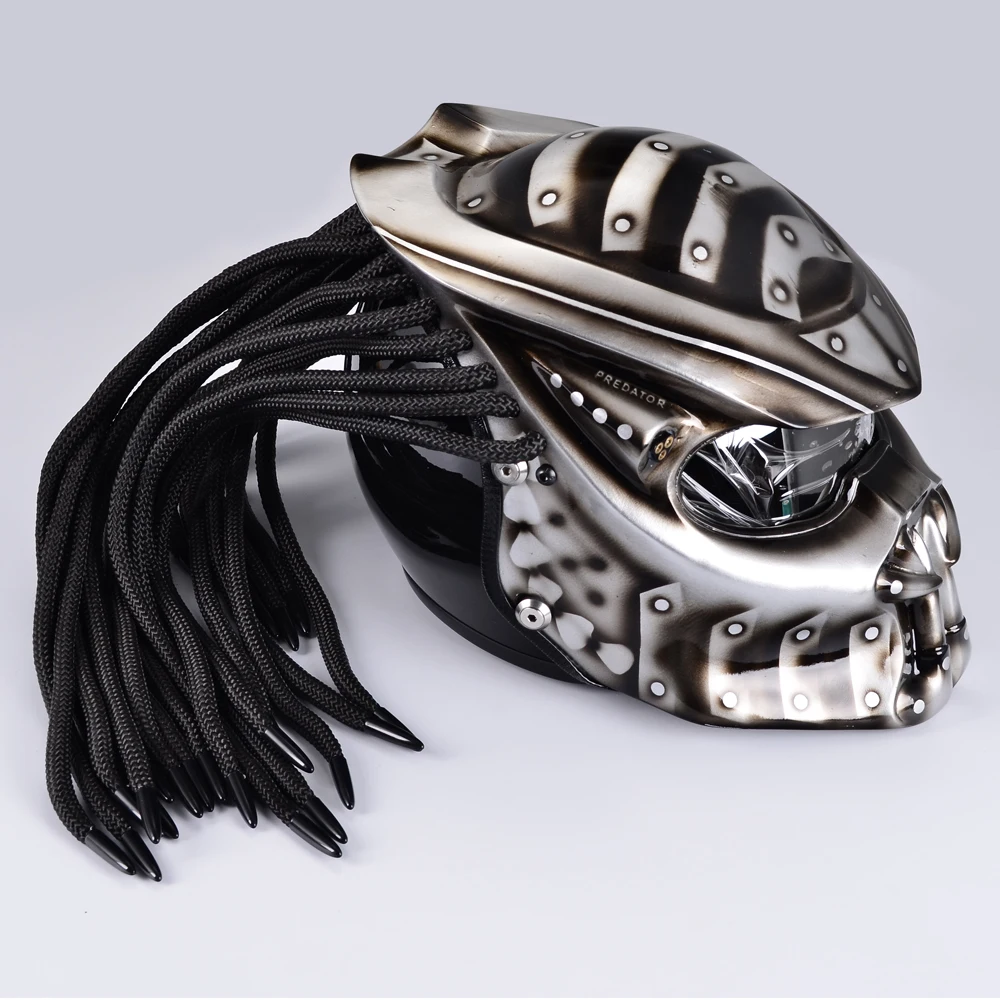 SLKE Available ABS Full Face Predator Helmets Motorbike Motorcycle Motor Monster Halloween Aline Helmet