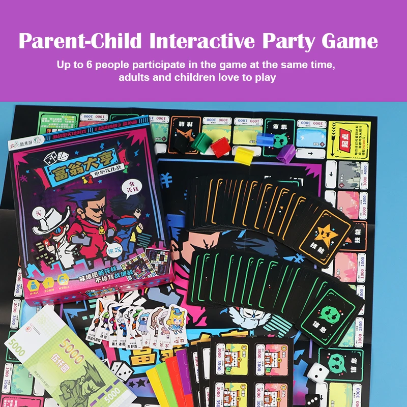 New Arrivals Products Monopoly Family Adult The Mind Card Board Games Digital Printing Custom Board Game With Paper Material