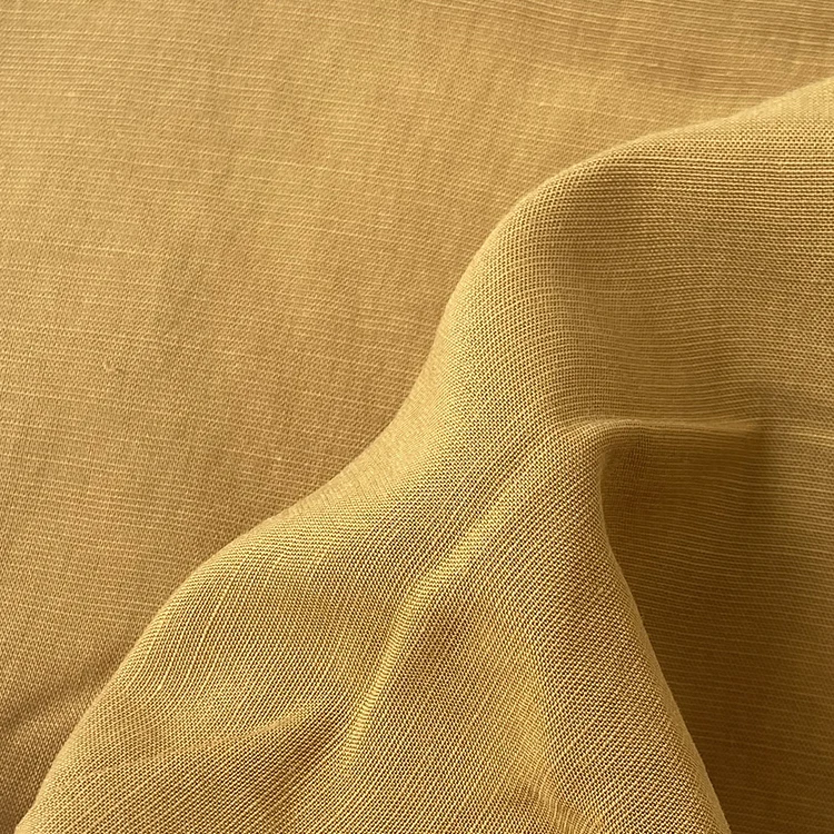 Stock Ten cel Ramie Fabric Highest Quality Best Price for Dress Skirt Blouse Fashion Plain