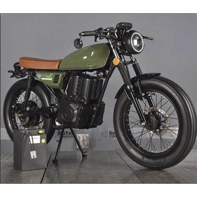 72V 2000W мотоцикл lifan 110cc Пользовательские уличный Электрический внедорожный
