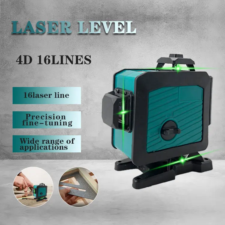 L High-precision Projection Instrument for Indoor and Outdoor Walls an  16-line Green Light Level Meter Infrared Laser Line