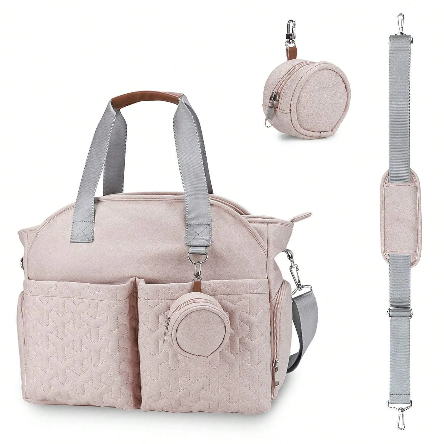 Stylish Mummy Universal Detachable Diaper Insulated Baby Stroller Organizer