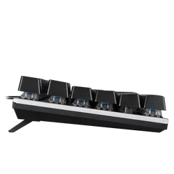 Customizable 60% White Keyboard RGB 61 Keys Computer Gaming USB Wired Light LED Gaming Console Hot Swap Mechanical Keyboard