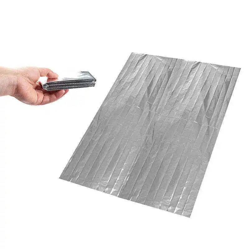 Emergency Blankets, Extra Large Thermal Mylar Foil Space Blanket Heat Sheets for Camping, Hiking