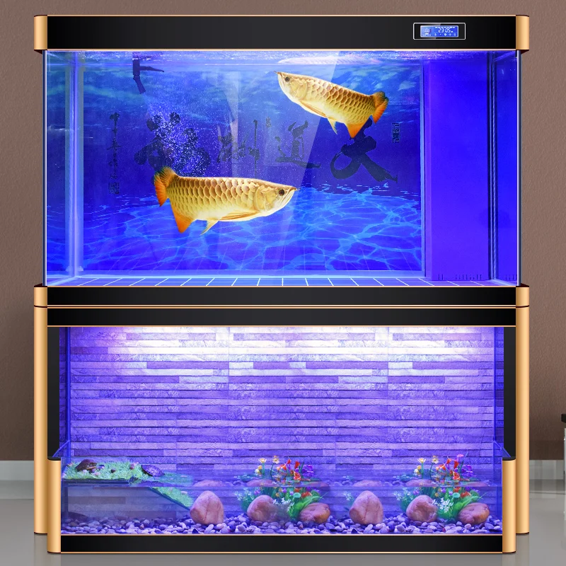High Quality Transparent Visible Fiberglass Aquariums Accessories Fish Tank