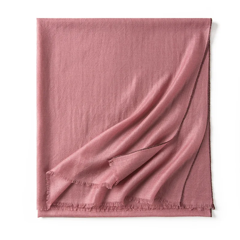 Customised Women Soft Winter Cashmere Scarf Pure 100% Cashmere Shawl Spring Merino Wool Scarf Print Luxury Adult 82g 25 Pcs