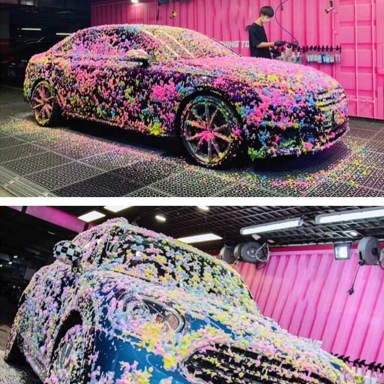 500Ml Chemical Formula Professional Car Washing Liquid Cleaning Product Auto Wax Car Wash Shampoo