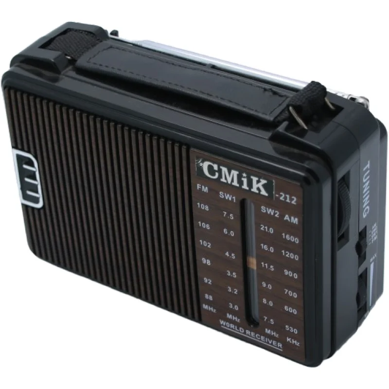 Cmik MK-212 AM/FM/ЕО портативное с Ретро Радио пульт дистанционного управления карманный радиоприемник с разъемом для наушников