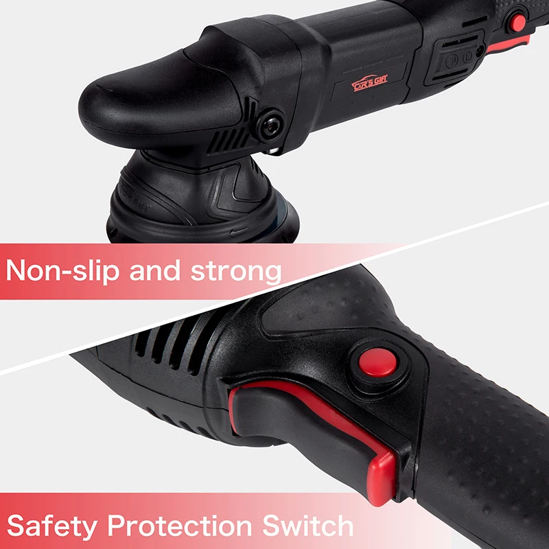 OEM wholesale 15mm 900w Hand Electric Dual Action Car Polisher Car Polishing Machine