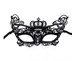 Black Women Sexy Lace Eye Mask Party Masks For Masquerade Halloween Venetian Mask