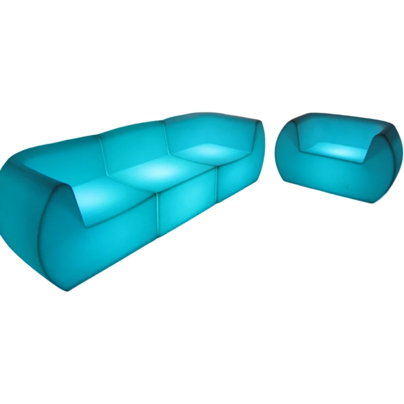 Wholesale Price RGB Led Light Sofa Made in