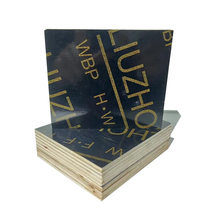 2024 construction Black film wood board plywood sheet 18mm formwork shuttering marine plywood panels block board plywood