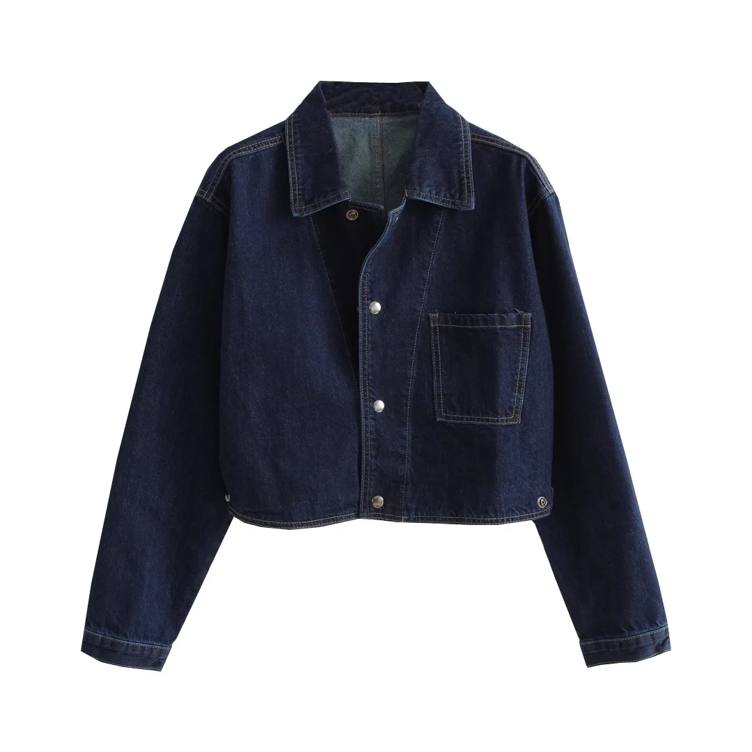 Newest Simple style denim Men & Women Modern Jean Coat Slim-fit jackets