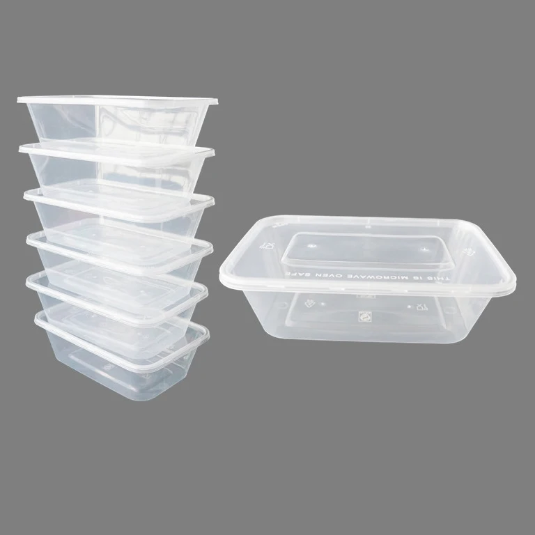 2022 factory price disposable pp bento lunch box disposable plastic lunch food container