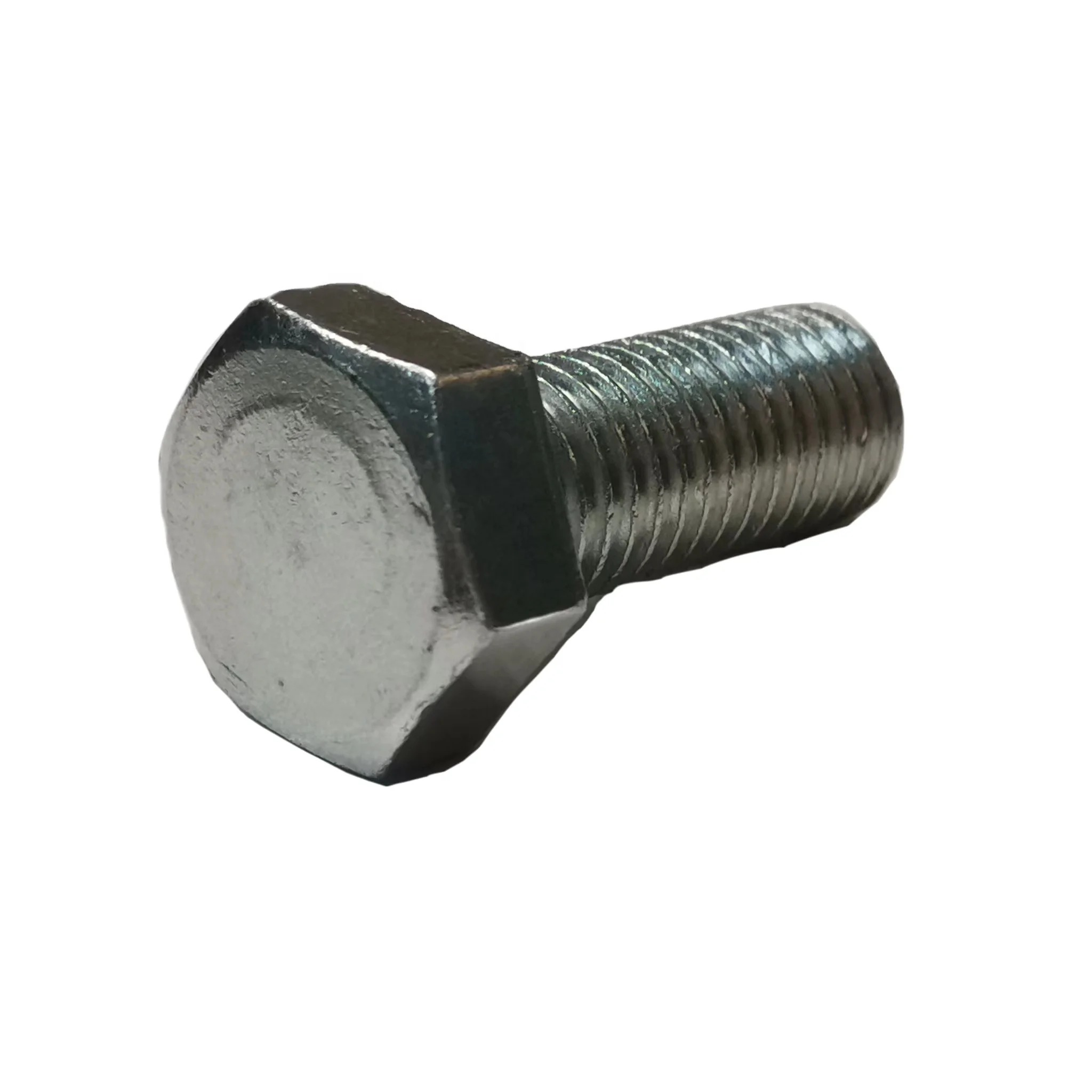 carbon steel zinc plated hex bolt and nut hex bolt 4.8 8.8 10.9 12.9 with fitting nuts bolt manufacturing Made in Handan China