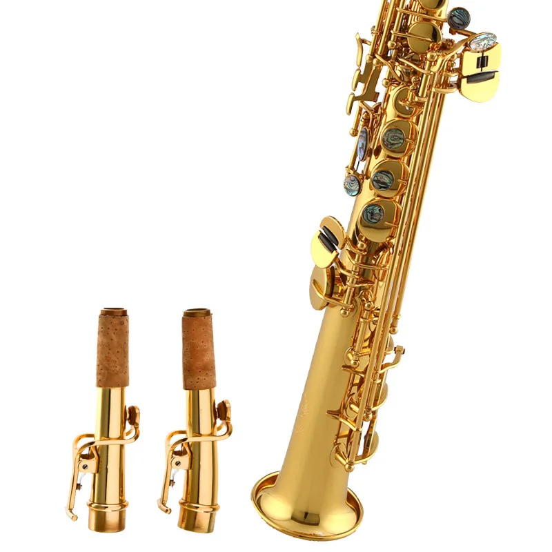
Sax Professional Straight Chinese Good Quality Wind Instrument Soprano Saxophone Hotsale 