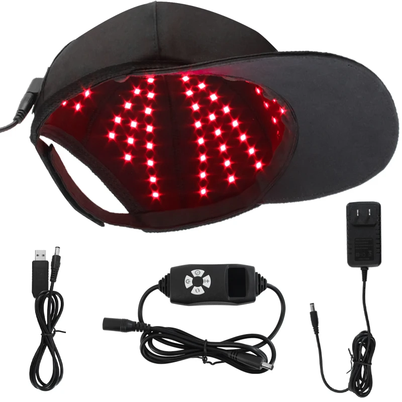 Hot Sale Red Light Therapy Sports Cap 660nm 830nm Infrared Led Lamp Home Use Beauty Equipment Light Therapy Hats Caps