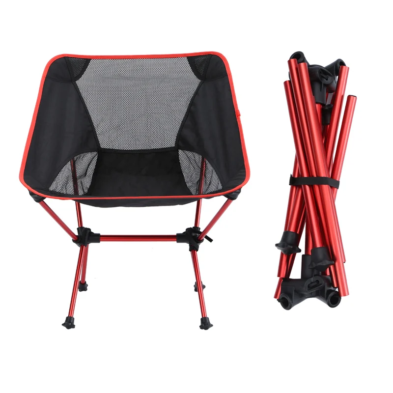 
Adults Factory Outdoor Portable Moon Folding Camping Chair 