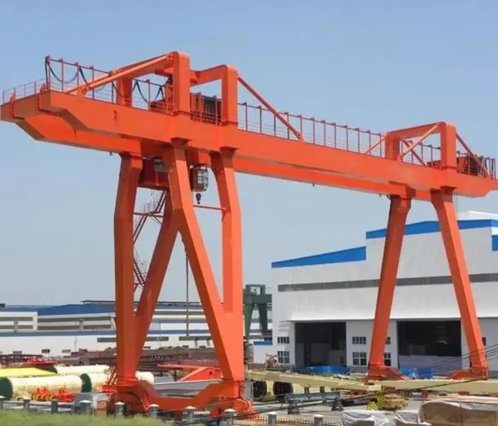 Hook capacity 5ton 10ton 20ton customizable MG-A type Double Girder Gantry Crane factory price