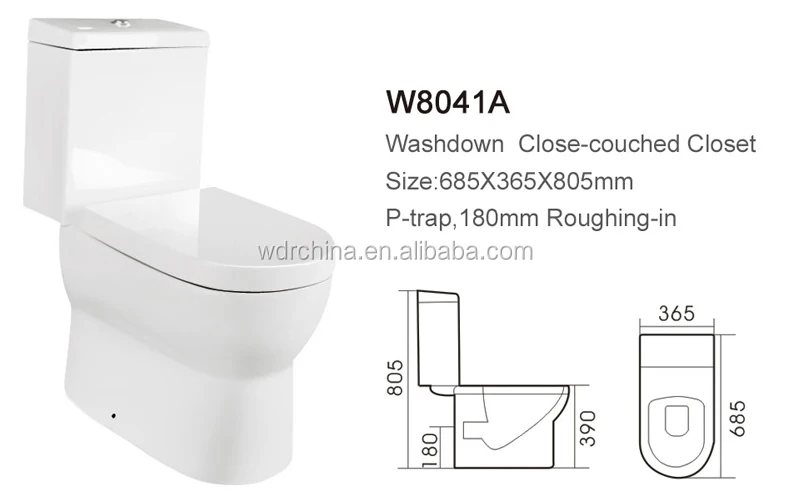 Bathroom sanitary ware toilet bowl water closet S trap ceramic cheap wc toilet