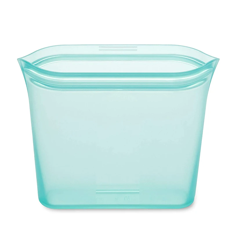 Bpa Free Leakproof Fresh Ziplock Reusable Bag Preservation Packaging Silicone Food Storage Bags