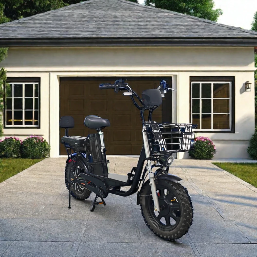 Factory Price 16 Inch Beach Tire Sports Electric Bicycle, Versatile City Bike for Adult Home Use