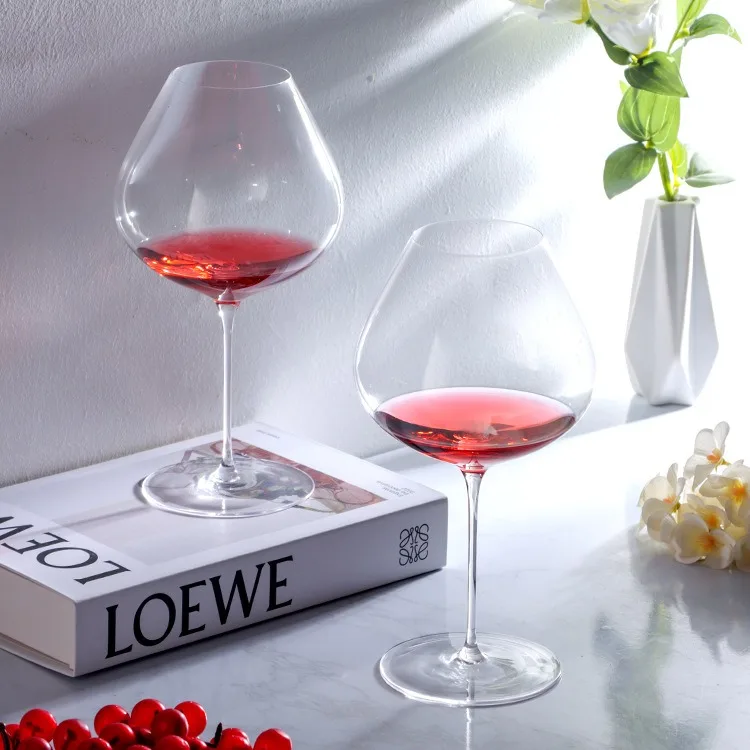 Ultra Thin Lead Free Crystal Red Wine Glass for Carbernet Sauvignon