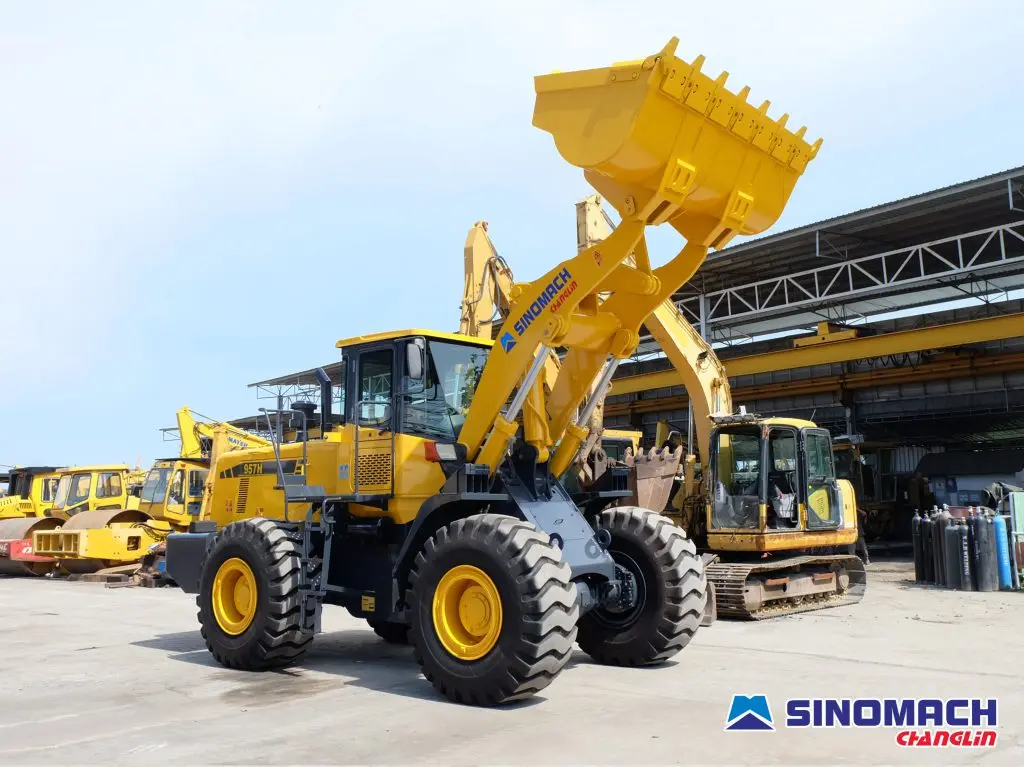 SINOMACH 5 тонн Колесный погрузчик 957H с комбинированным