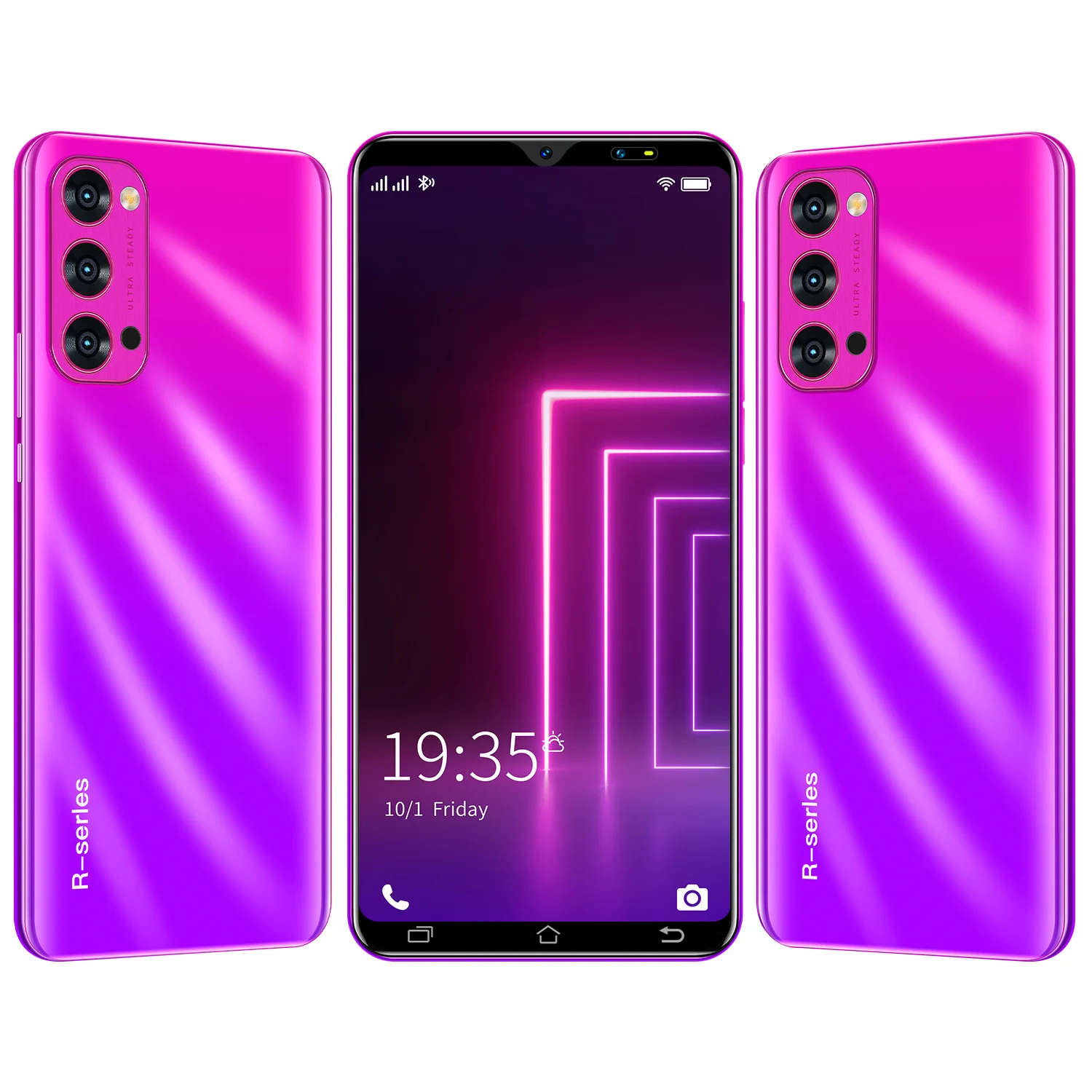  Большой аккумулятор новинка мобильный телефон 4g на заказ сотовый Rino4 android10 игровой смартфон 5 дюймов 4 + 64