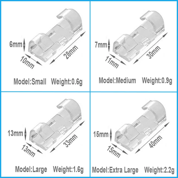 Wire Storage Clips Cable Line Wire cable organizer clip cable wire management plastic fastener and clips
