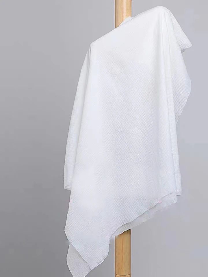 adult disposable white bath towels 100x70cm cotton bath towels