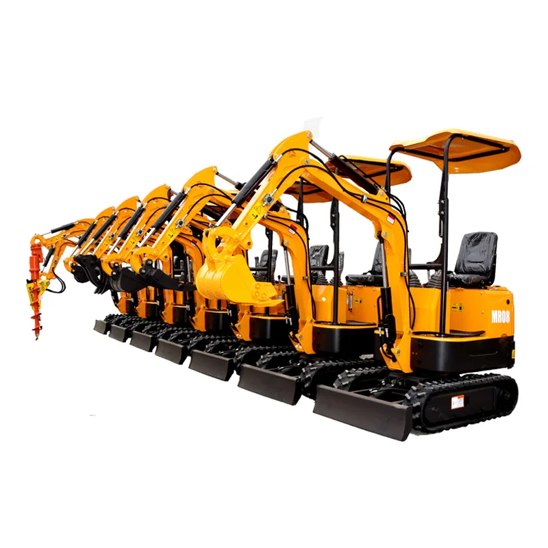 0.8 ton 1 ton mini excavator MR08 with cheap prices for sale