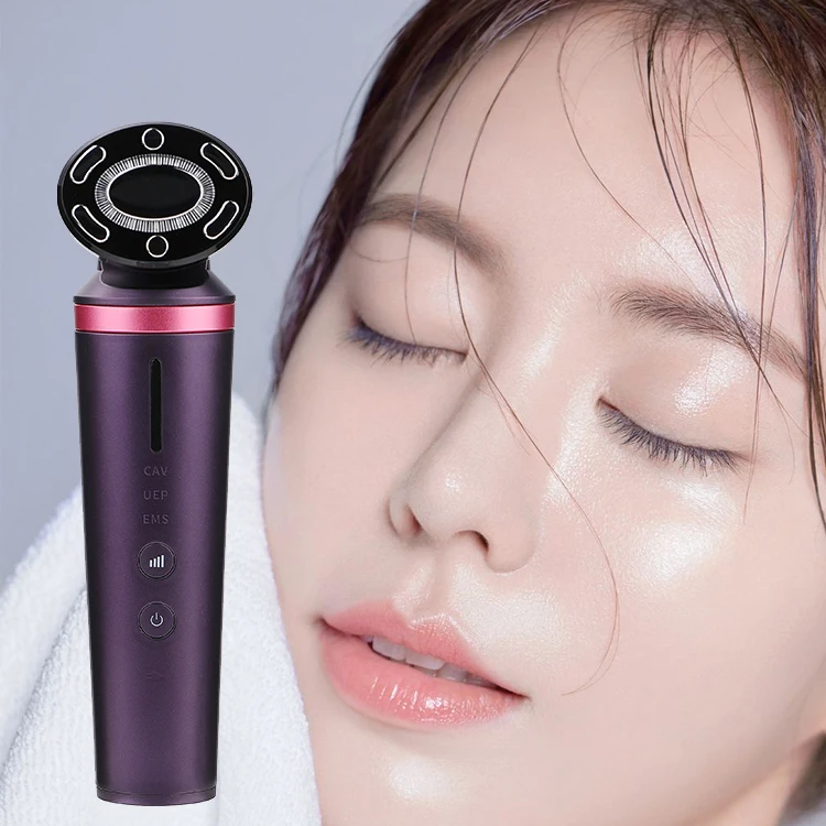 Fast Dispatch New Waterproof Anti-Aging Face Lift Popular Ultrasonic Beauty Device With Iontophoresis