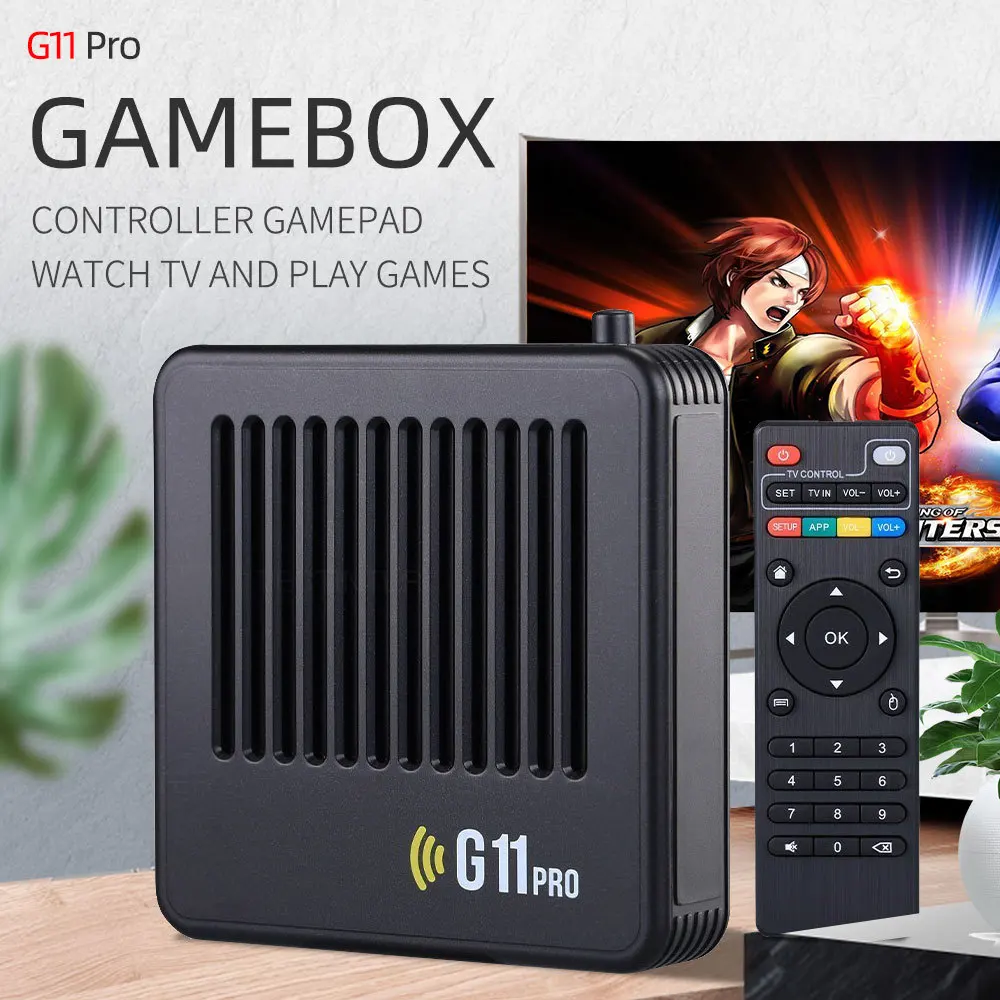 G11 Pro Family Retro Classic gaming Console 64/128GB 30000+ Games 4k Game Box Video Game Console Support TV Box