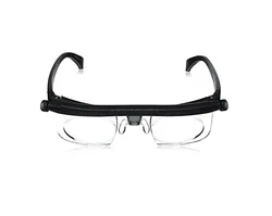 Hot sale fashion half frame progressive adjustable lazy men women Myopia  -6D to +3D reading glasses with  packing