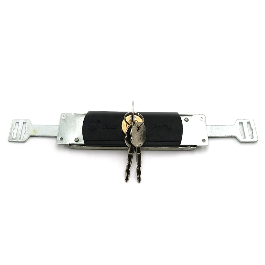 Традиционный дизайн SH гаражная вращающаяся дверь роликовый затвор ворота цинковая отделка медный сердечник замок