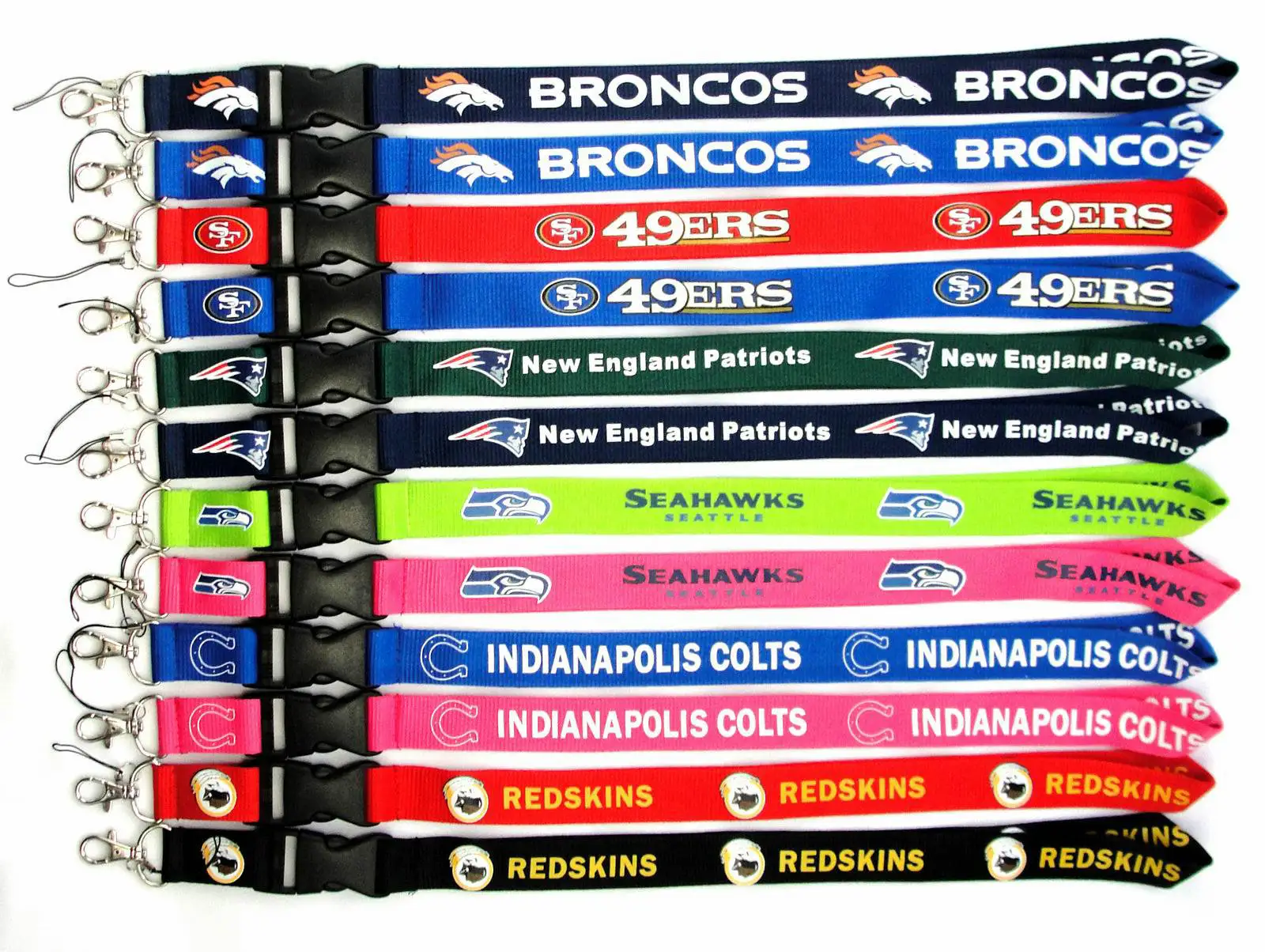 Безопасность пряжки Nfl брелок шнурки для американского футбола команда клуба шейный