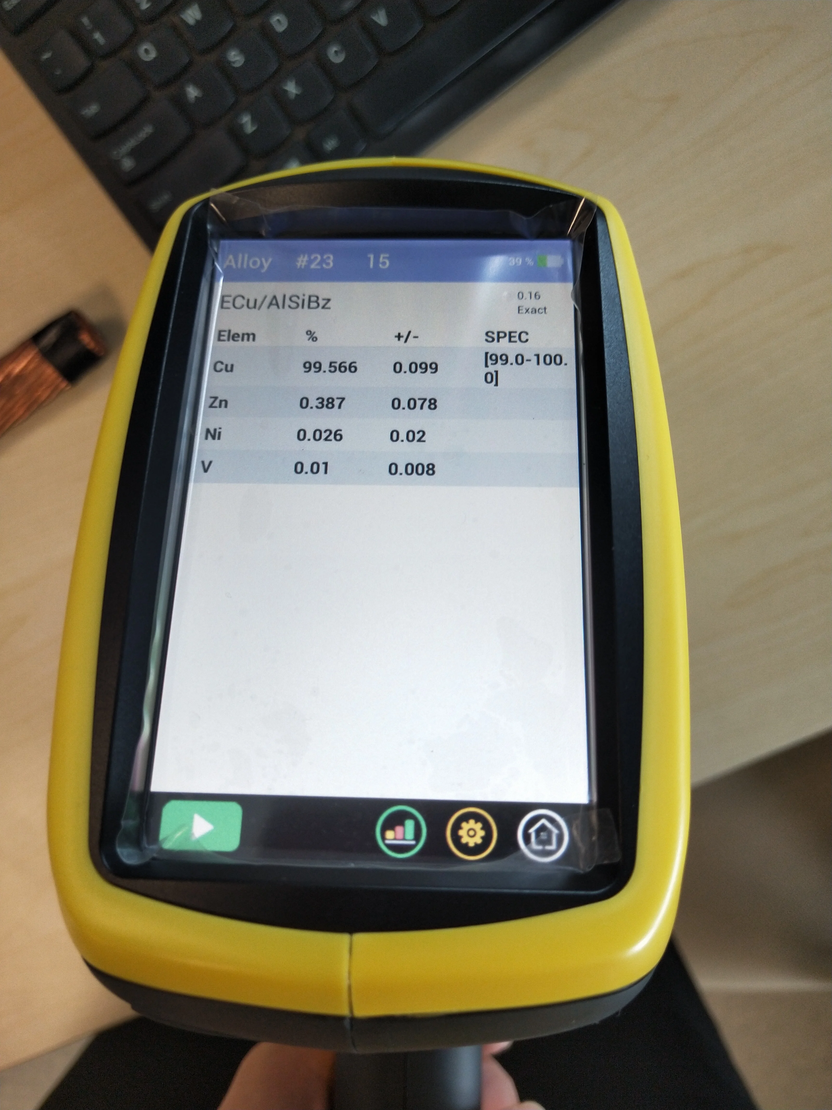 TrueX 800 Precision Portable Handheld XRF  Spectrometer Mineral Metal ROHS Gold Analyzer