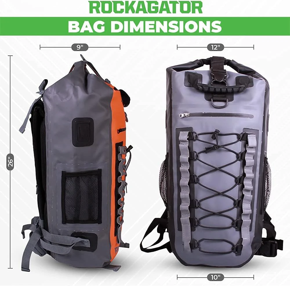 Free sample Waterproof Backpack Waterproof Bag Dry Bags 30L Roll Top Closure Travel Bags For Kayaking Camping Boating