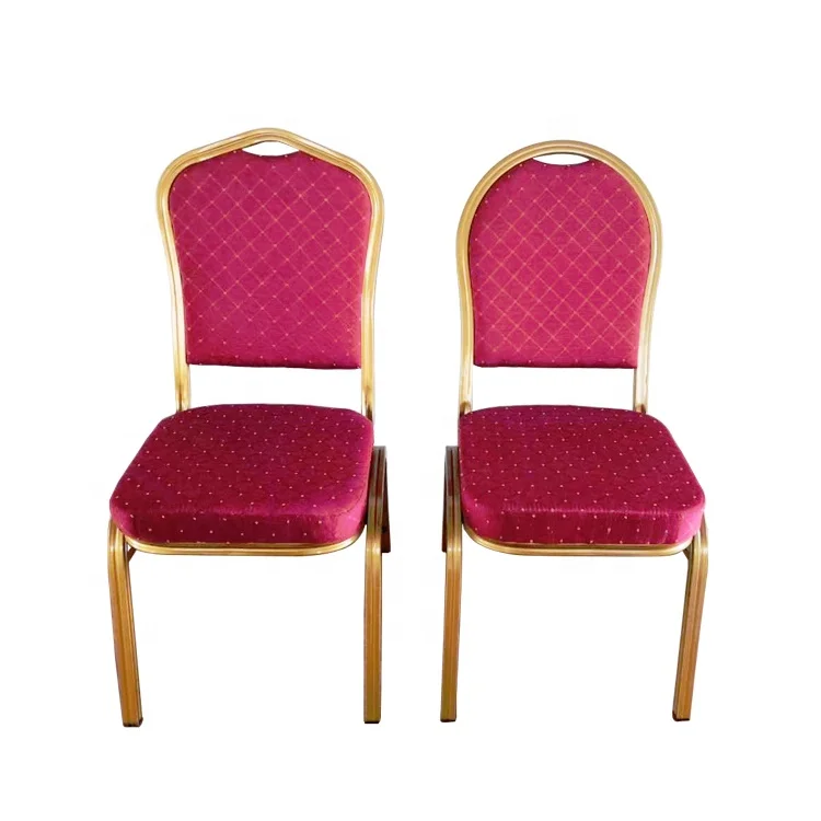 Wholesale stacking aluminum banquet chair used church chair for sale